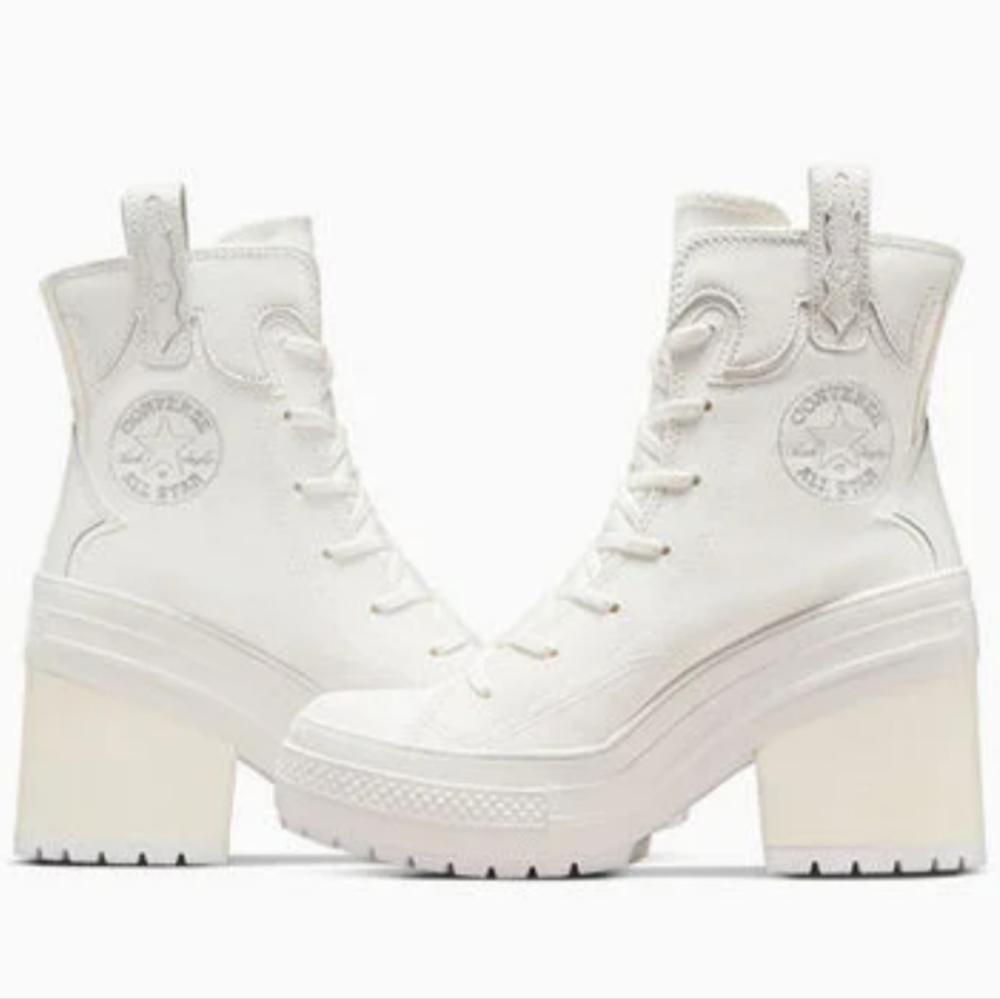 Converse Women's Chuck 70 De Luxe Heel Western Embroidered. 7.5 - Picture 3 of 15